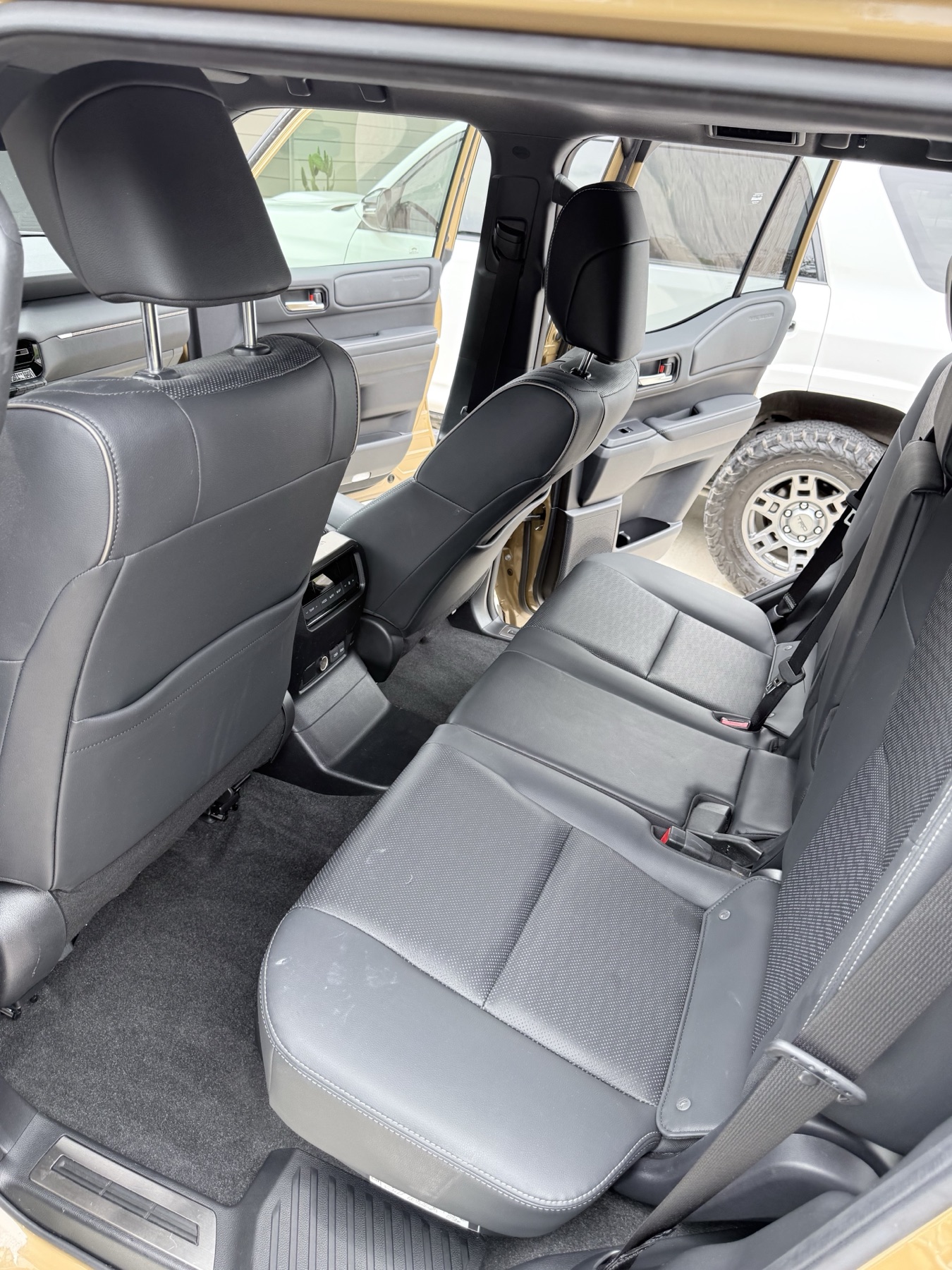 Finished Toyota Land Cruiser rear cabin after premium interior detailing