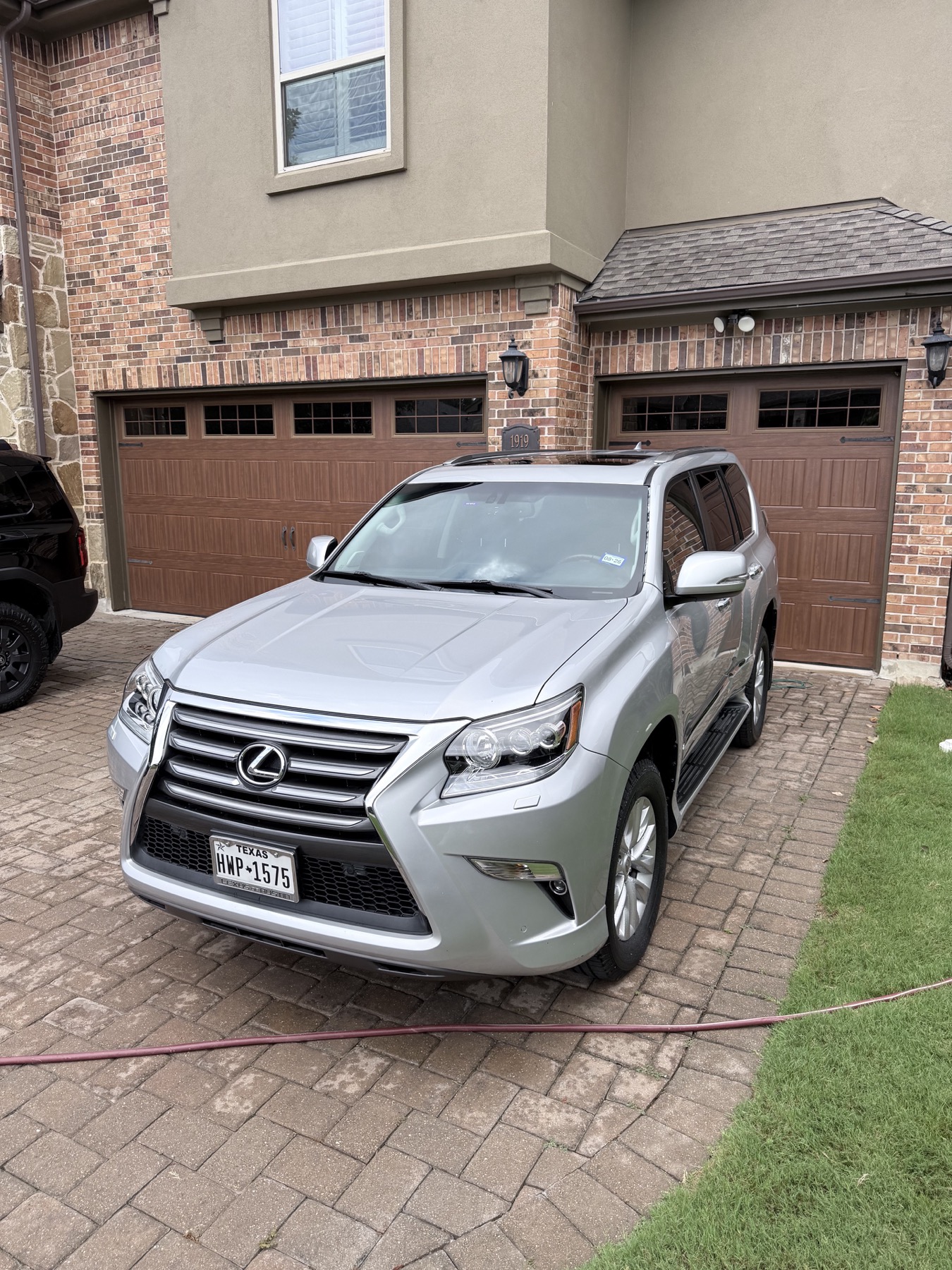 Silver Lexus GX paint correction and premium detailing in San Marcos Texas